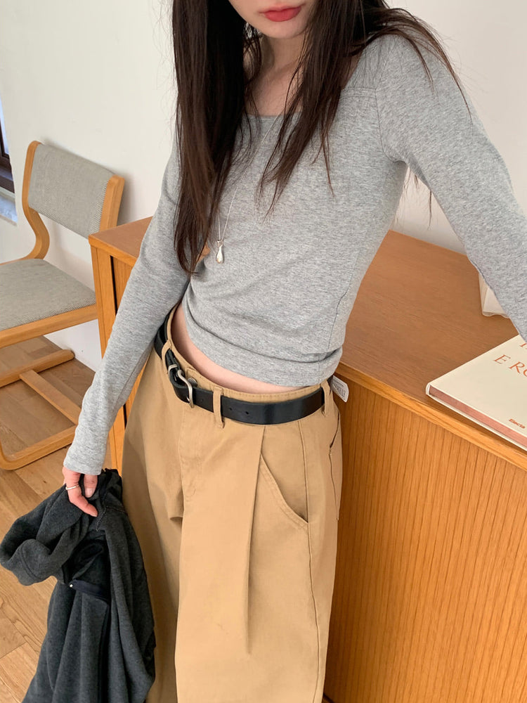 方領基礎修身上衣