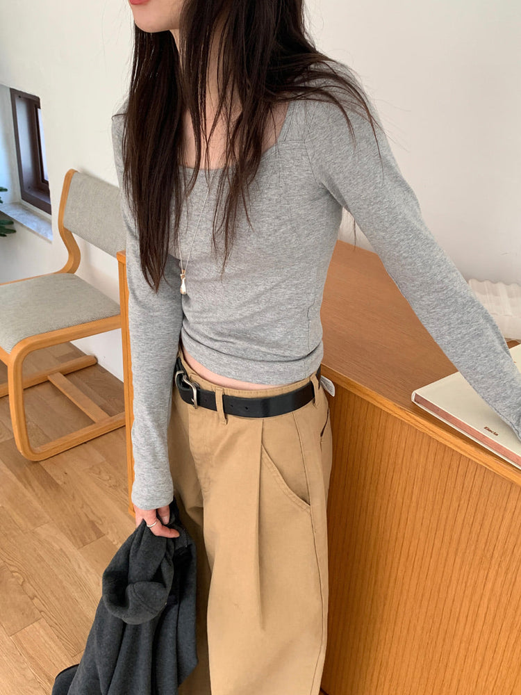 方領基礎修身上衣