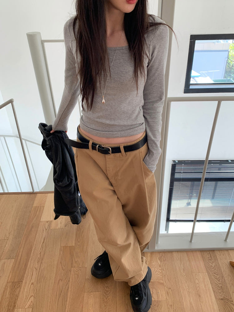 方領基礎修身上衣