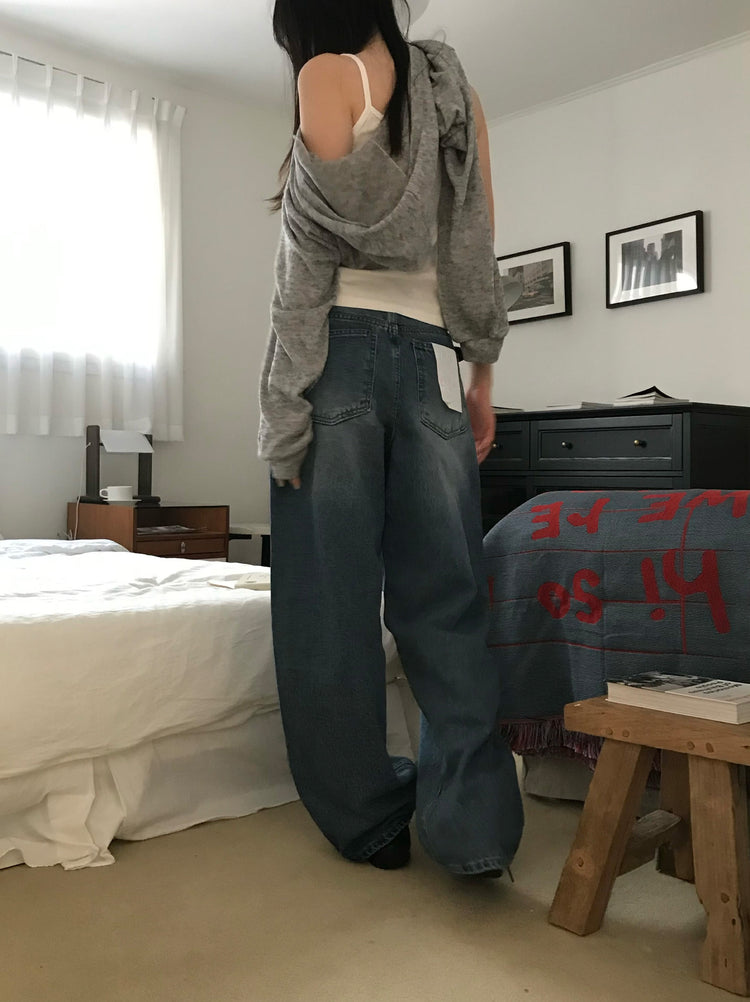 經典美色直闊牛仔褲