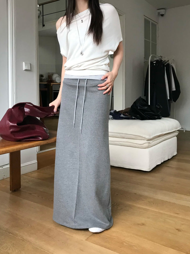 美肩堆堆細節修身上衣