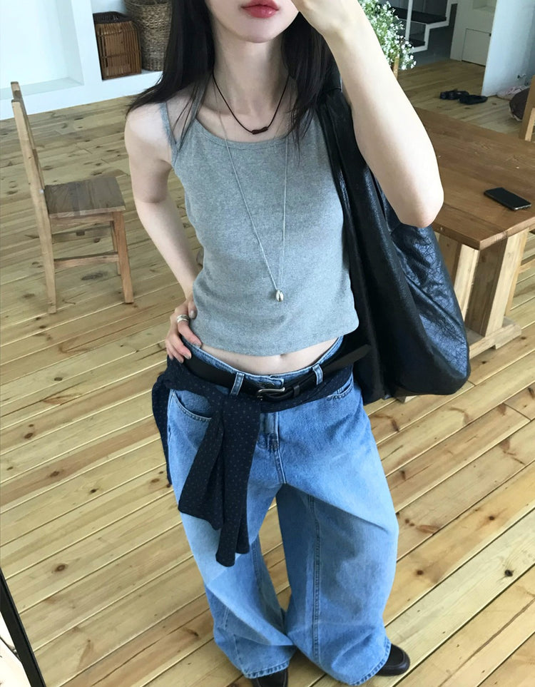 垂帶掛脖綁帶背心