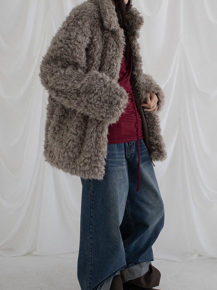 美色掛脖綁帶細節上衣