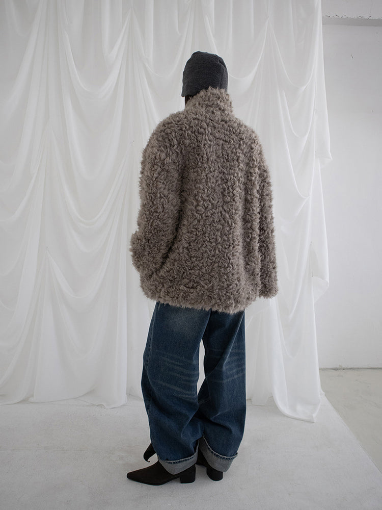 復古美色率性牛仔闊褲