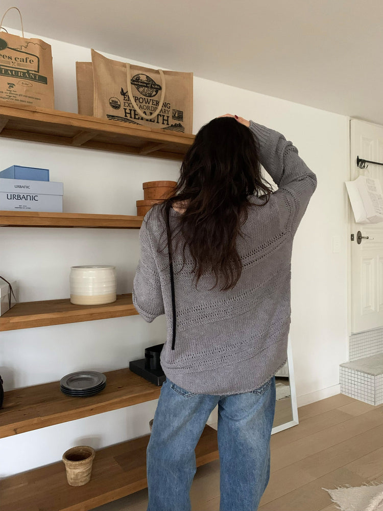 基礎復古美刷色直筒牛仔褲