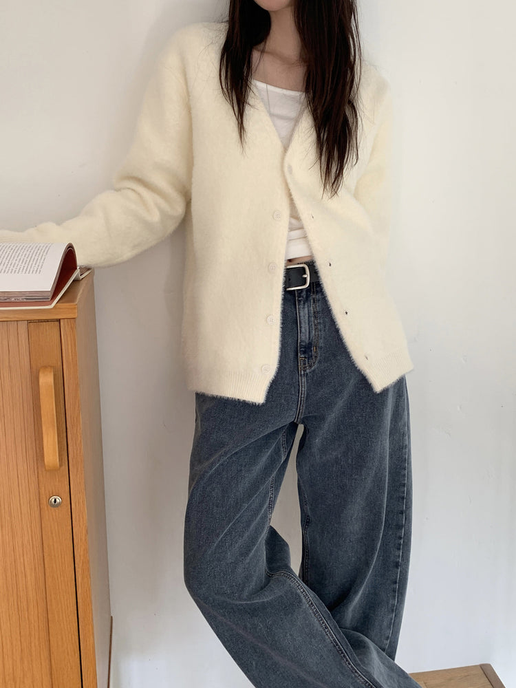 經典美色直腿牛仔褲