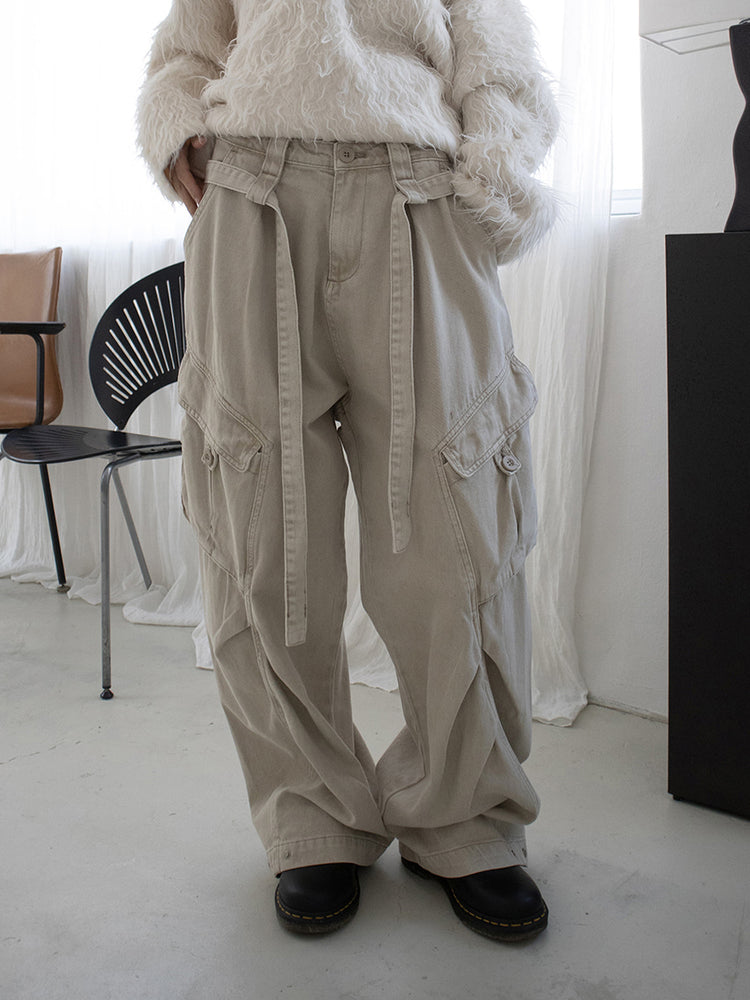 (現)毛流質感V領毛衣