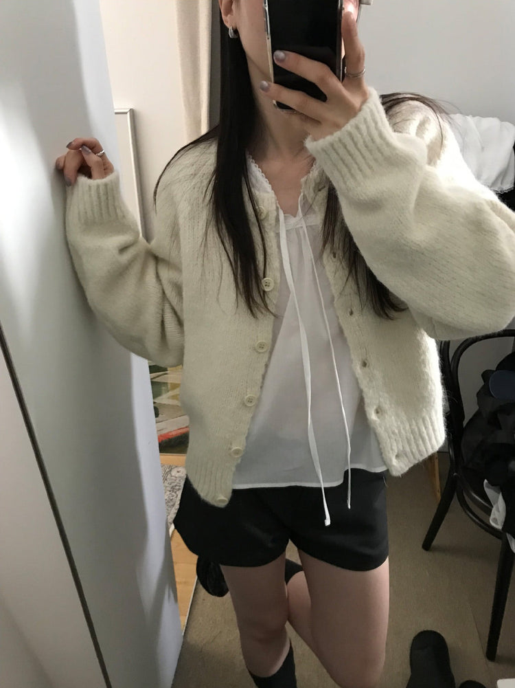 基礎鉚釘細節低腰短褲