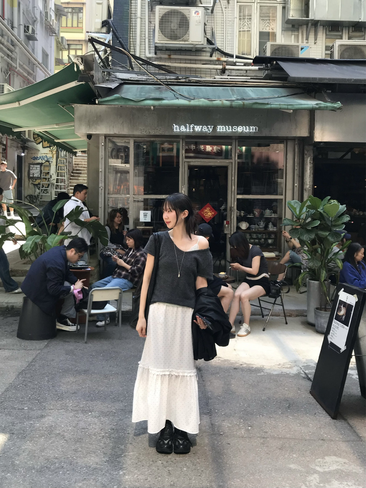 基礎V領針織上衣