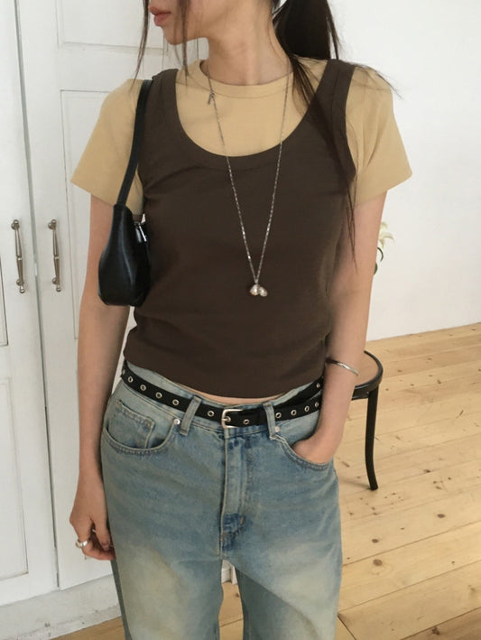 美色基礎合身上衣