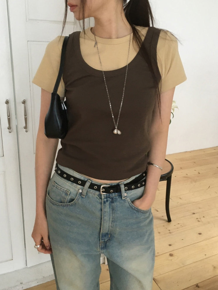 美色基礎合身上衣