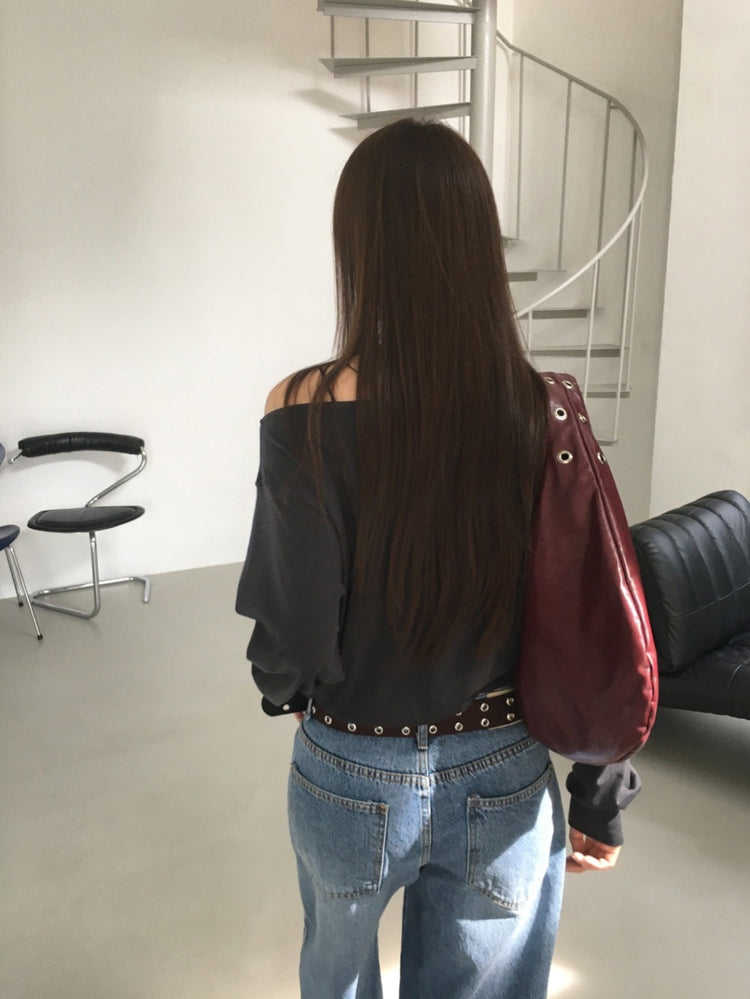 經典美刷色基礎直筒牛仔褲