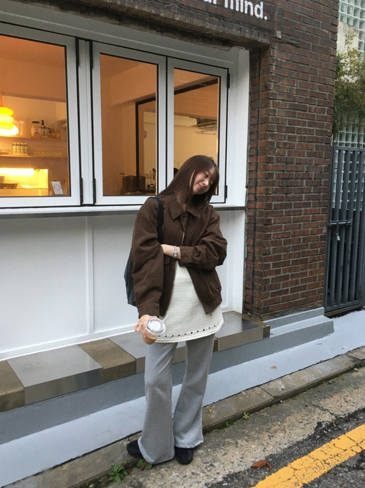 復古水洗感做舊外套