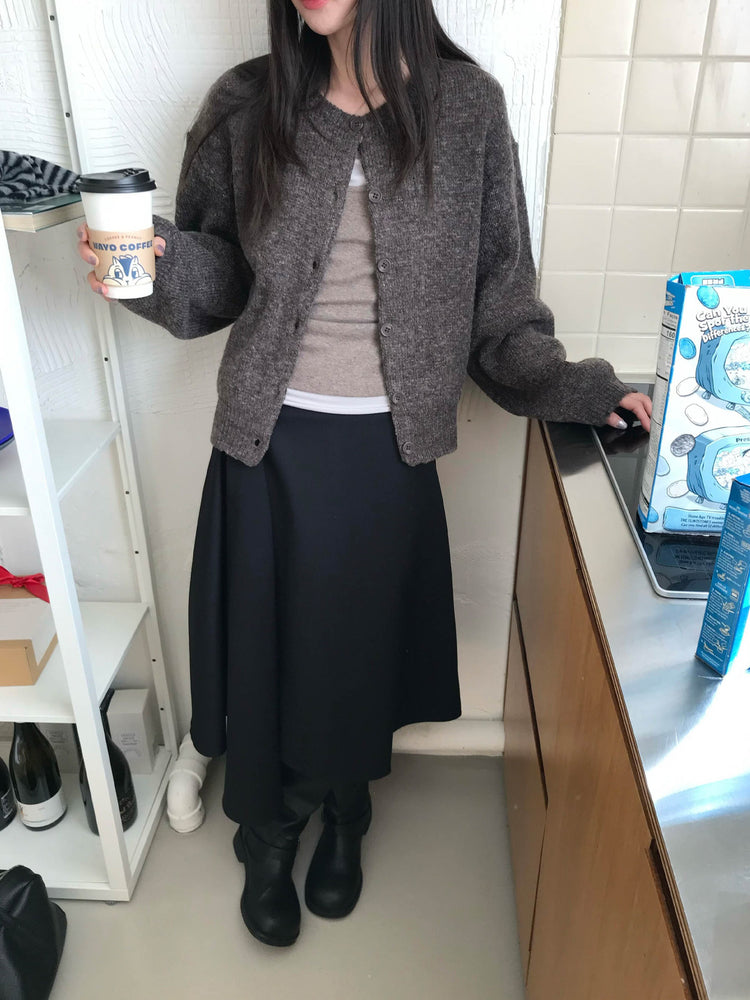 不規則造型感細節半裙