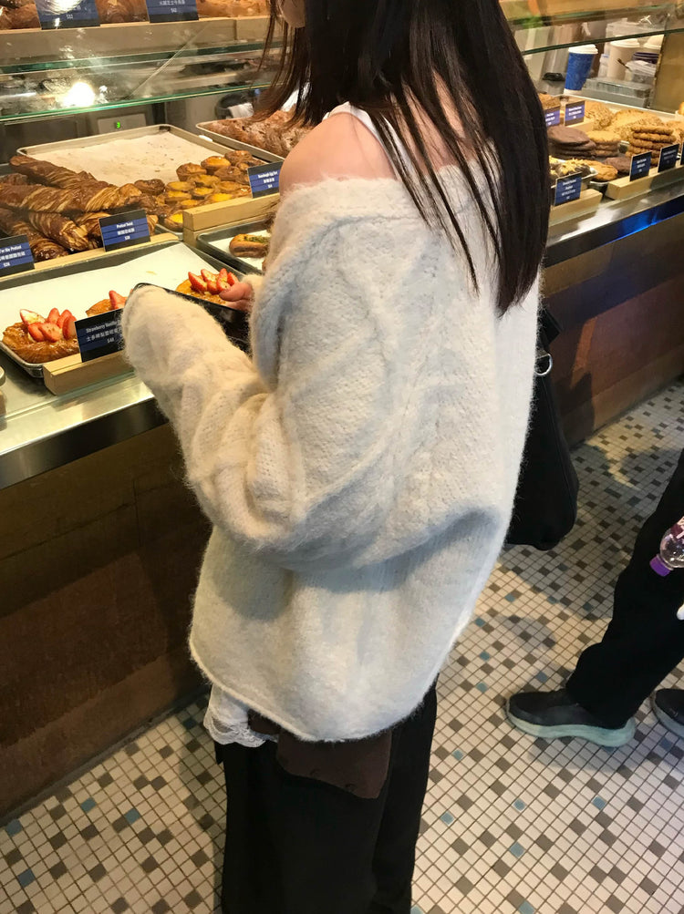 霧光澤胸線蕾絲邊細節連身裙