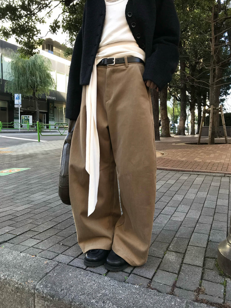 經典美色基礎彎月褲