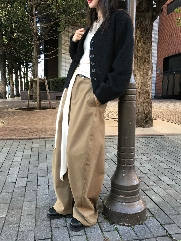 經典美色基礎彎月褲