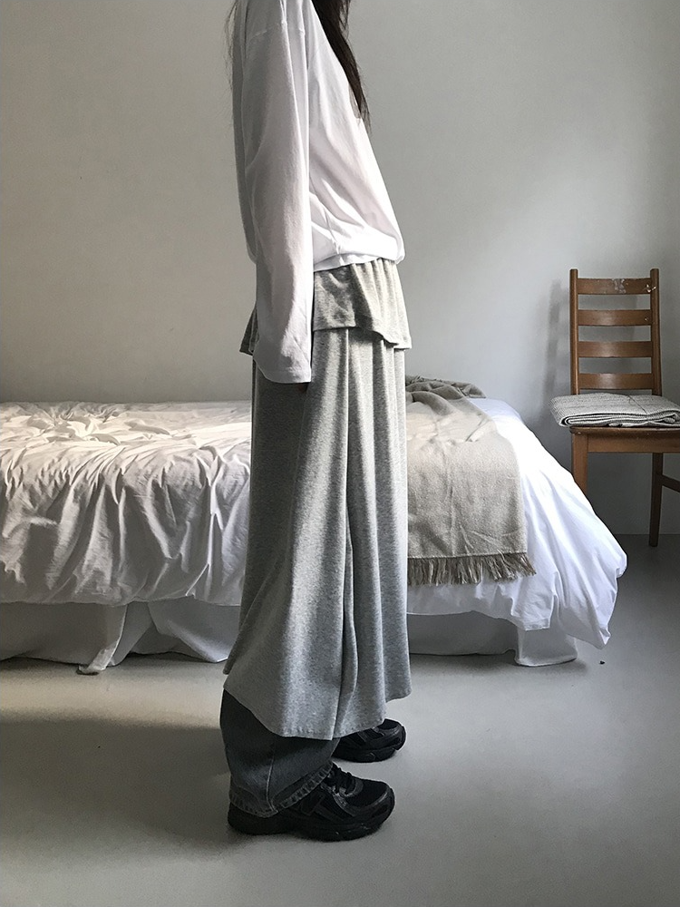 美肩數字印花休閒上衣