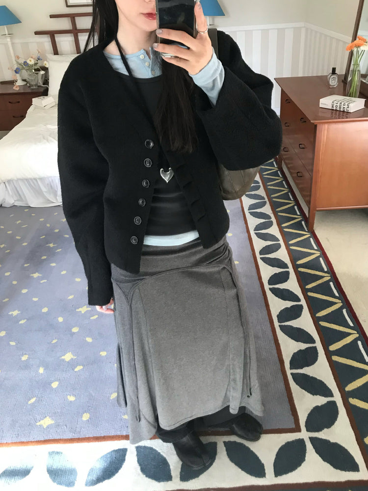 掛脖不規則細節多造型連身裙