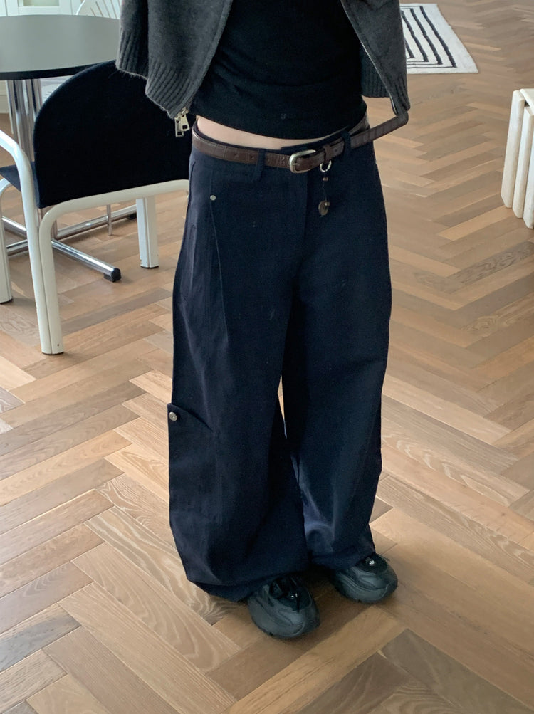 立領雙拉鏈口袋細節針織外套