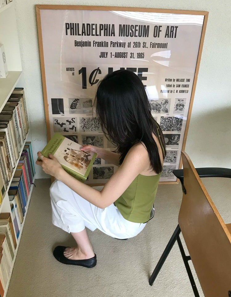抓皺壓線掛脖背心
