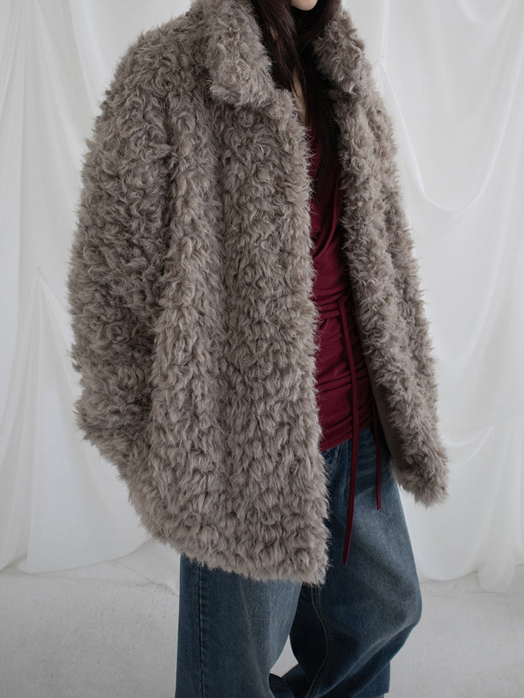 復古美色率性牛仔闊褲