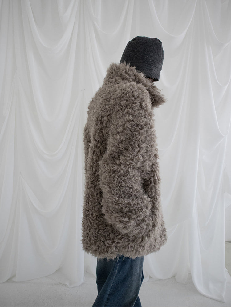 復古美色率性牛仔闊褲