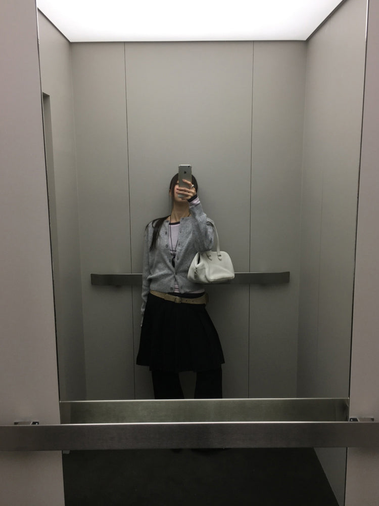 雙層層次感百褶裙褲