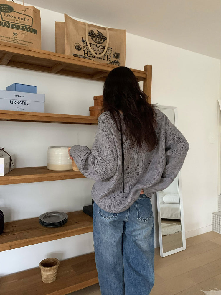 基礎復古美刷色直筒牛仔褲