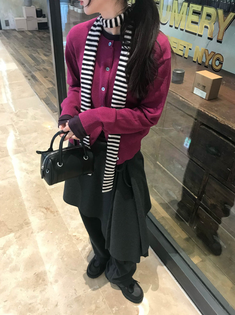 不規則綁帶細節兩件式裙褲