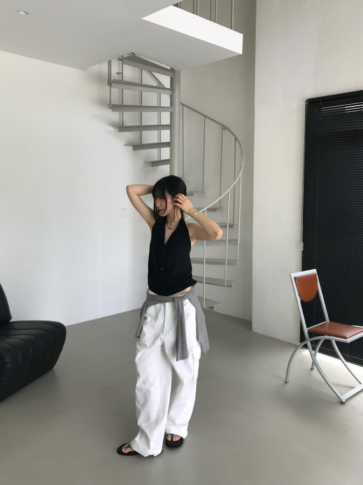 垂領掛脖上衣