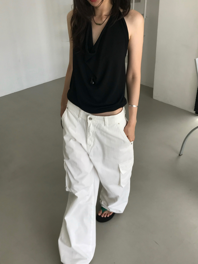 垂領掛脖上衣