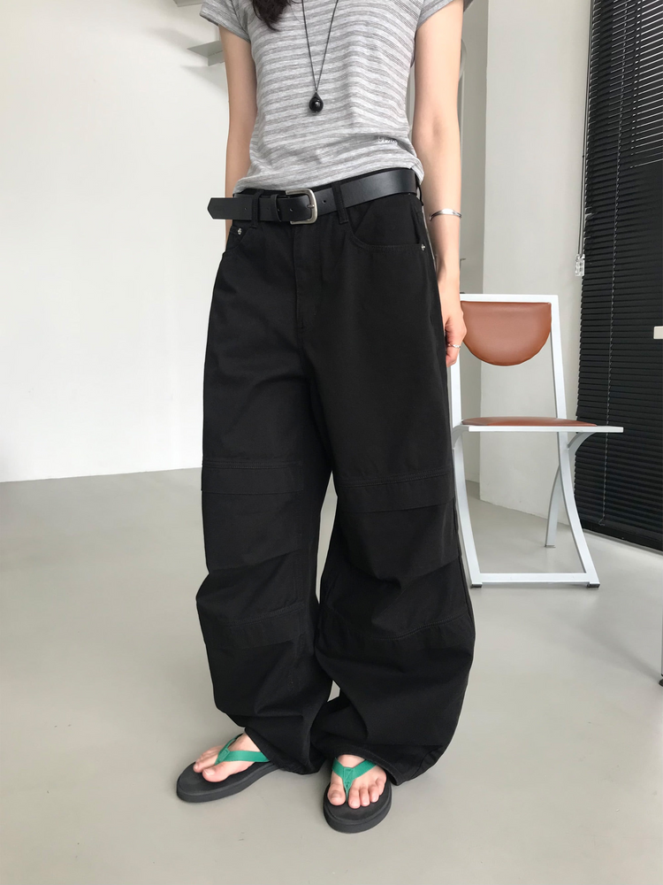 條紋刺繡合身上衣