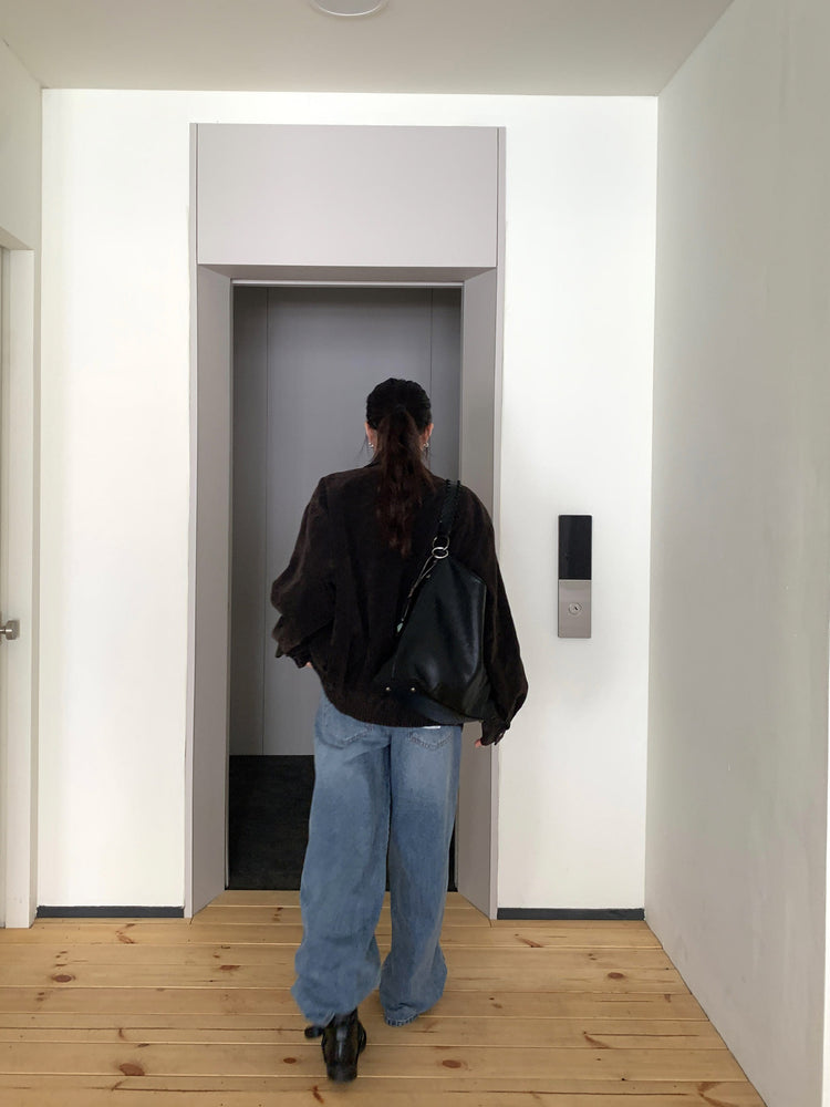 (現)美色磨砂皮質感外套