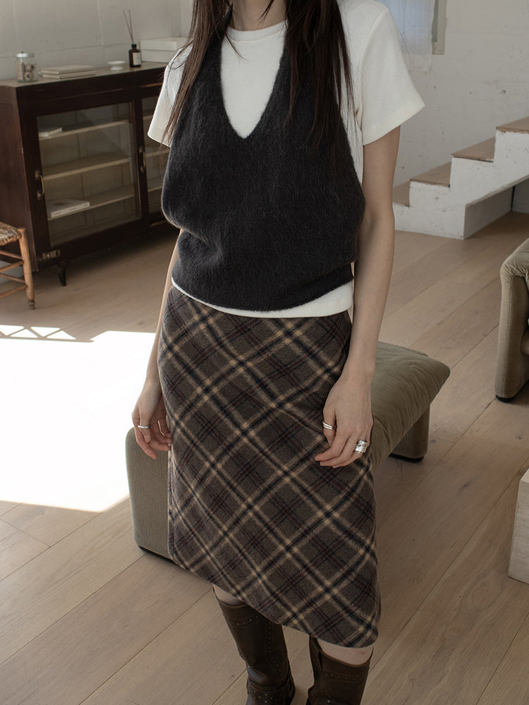 鉚釘側扣方頭中筒靴