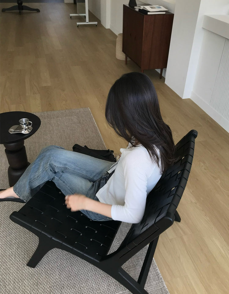 拉克蘭袖七分袖排鈕外套