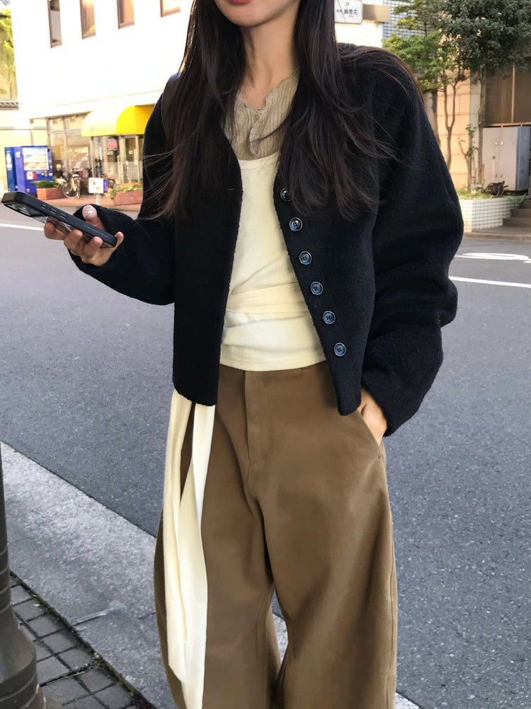 經典美色基礎彎月褲