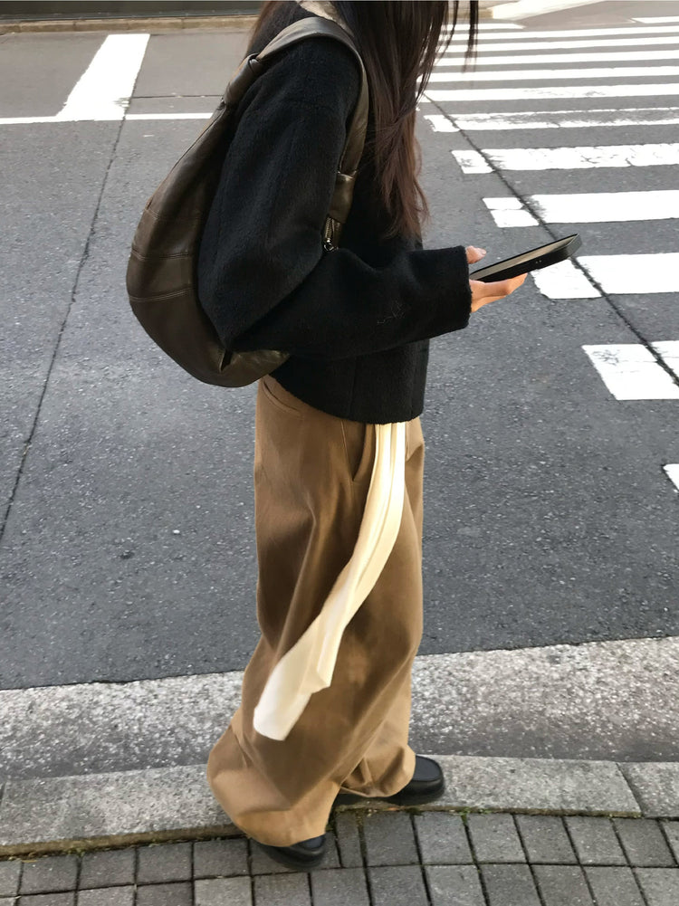 經典美色基礎彎月褲