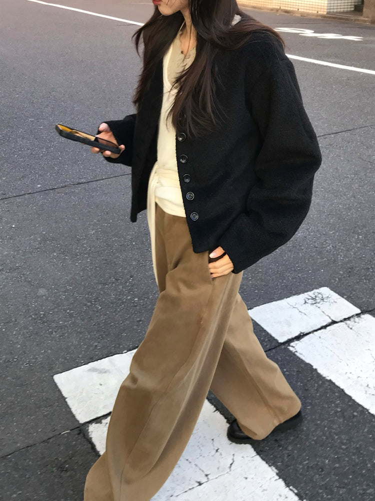 經典美色基礎彎月褲