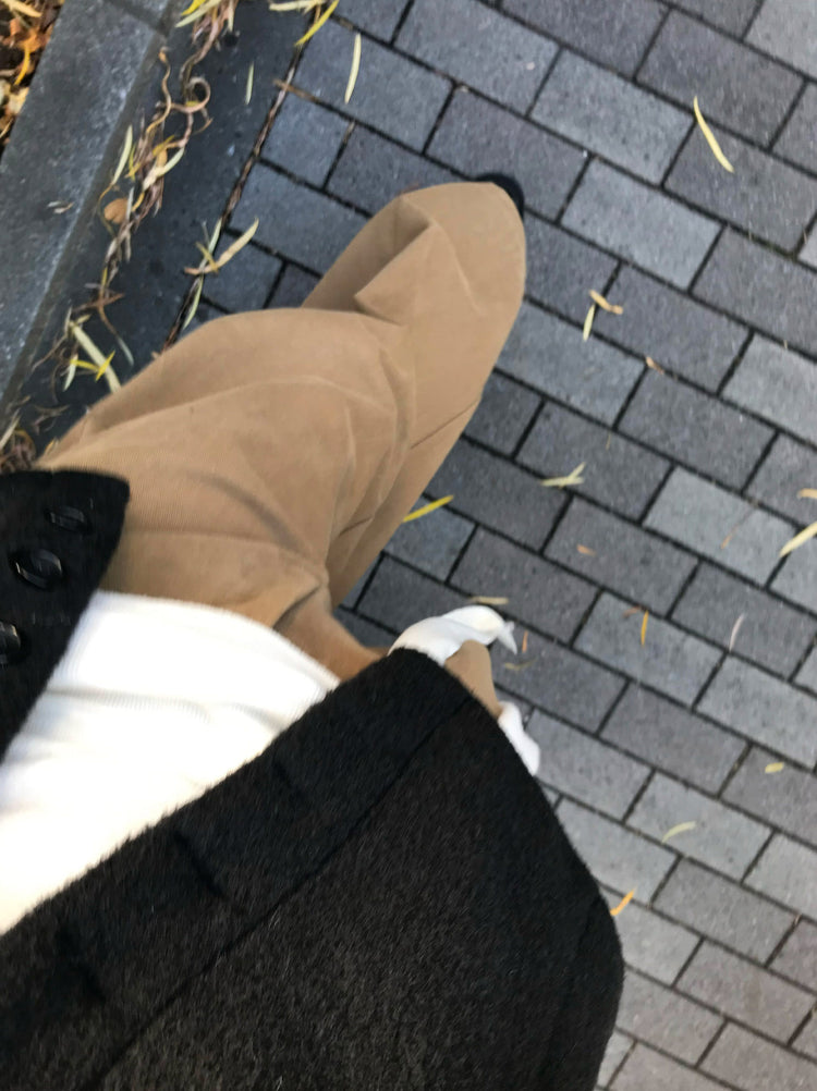 經典美色基礎彎月褲