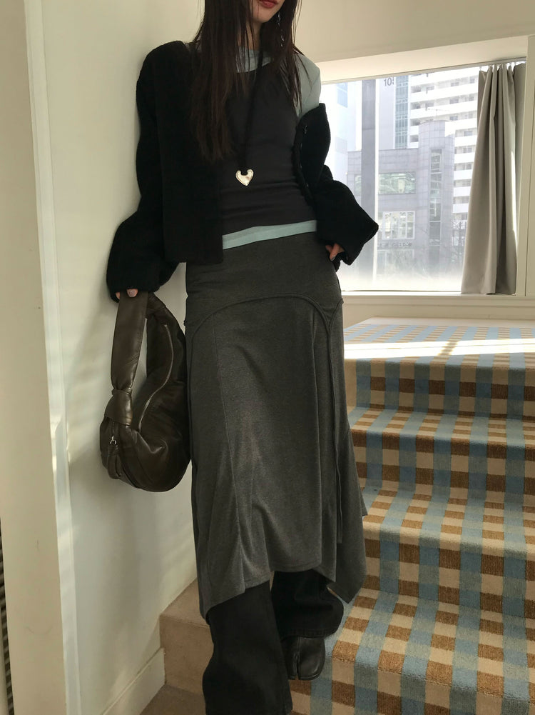 掛脖不規則細節多造型連身裙