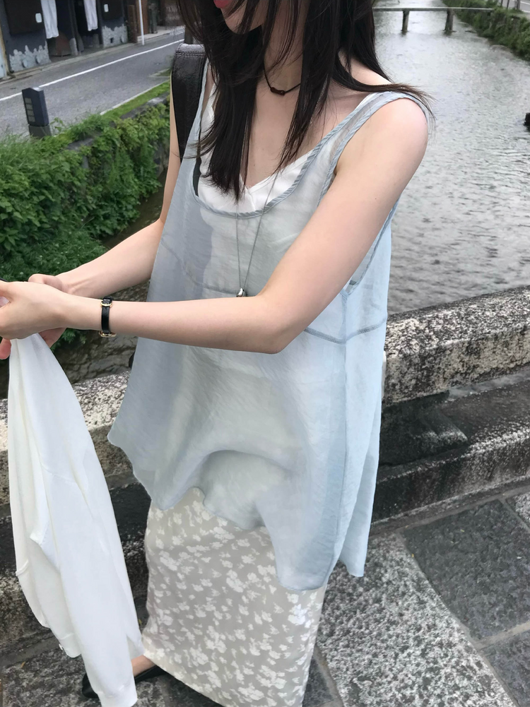 光澤感暗花紋理直裙