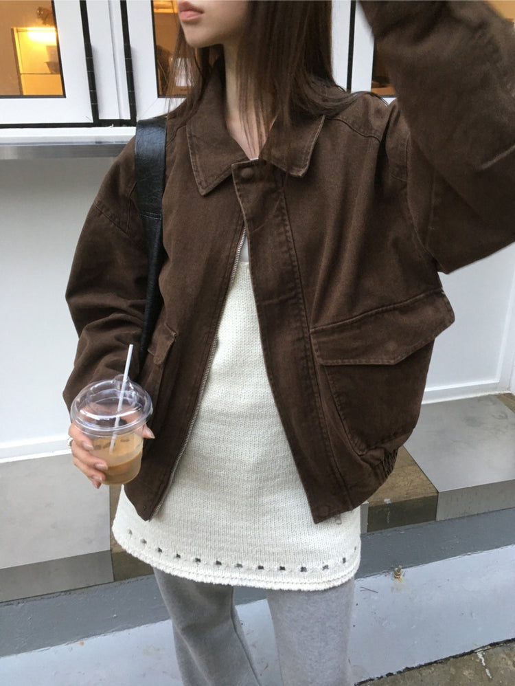 鐵扣細節縷空針織連身裙