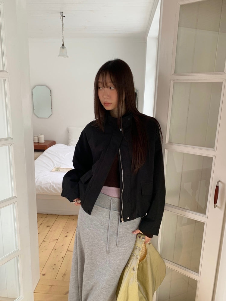 坑紋不對稱細節背心