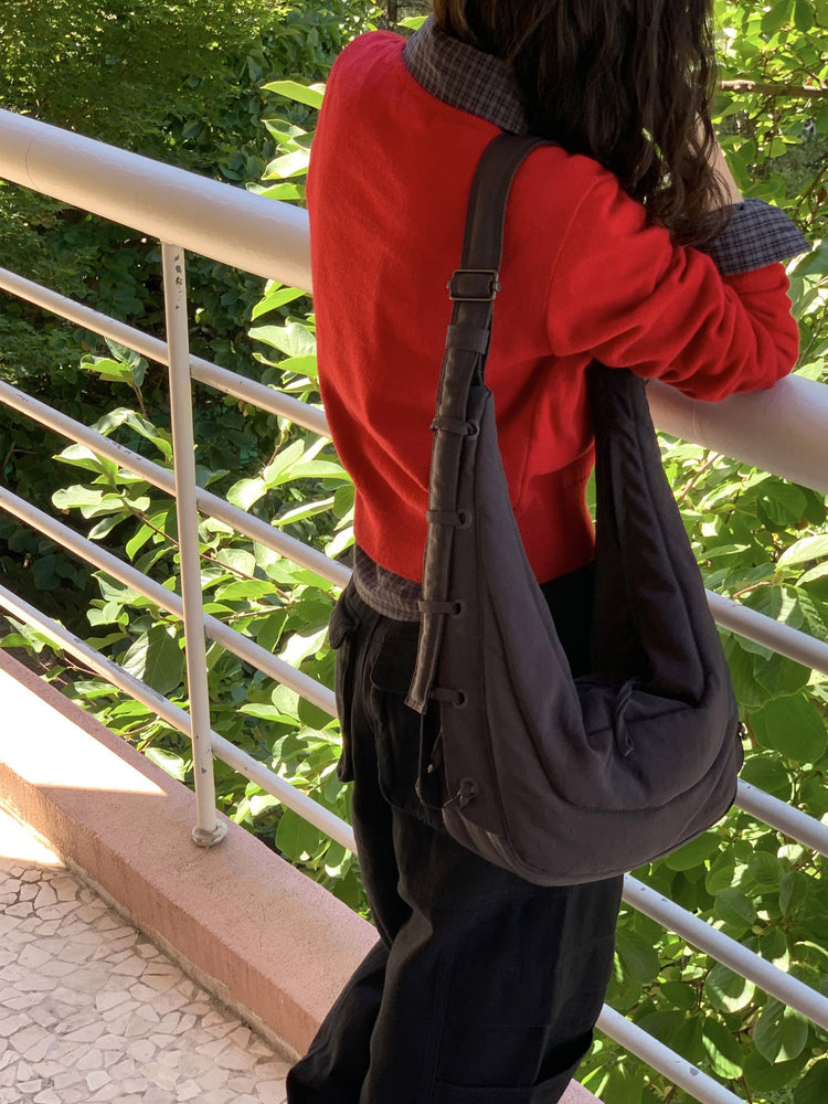 復古美色廓形工裝褲