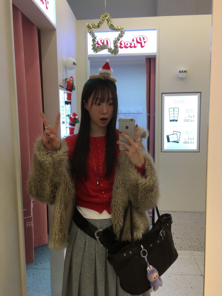 美色排鈕修身上衣