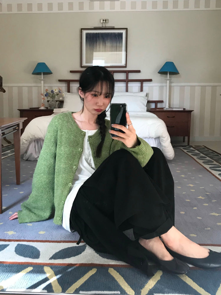 不規則綁帶細節兩件式裙褲