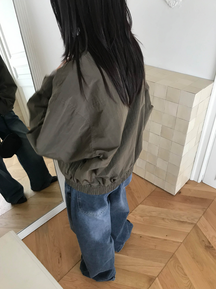高質立領排鈕細節外套