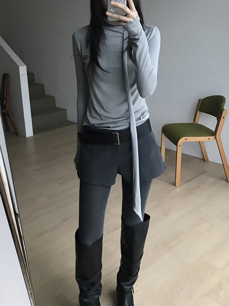 側扣細節率性長靴