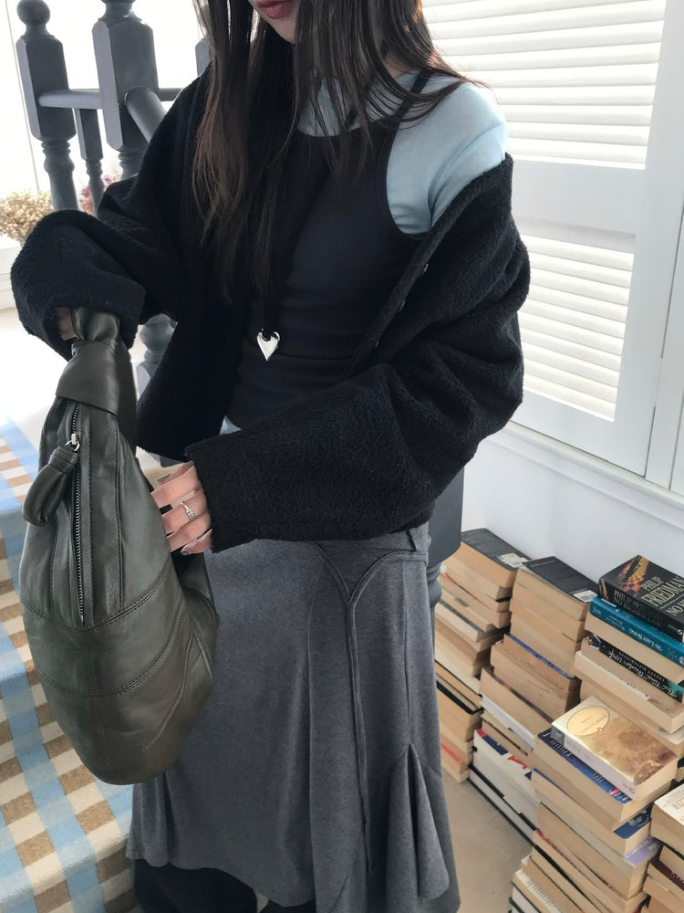 掛脖不規則細節多造型連身裙